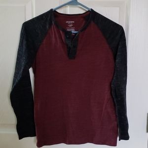 Arizona brand Boys color block henley